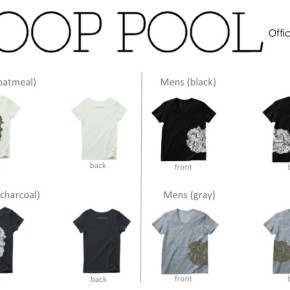 LOOP POOL Official T-shirts発売開始！！