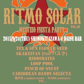 09.24 (木) RITMO SOLAR vol.09